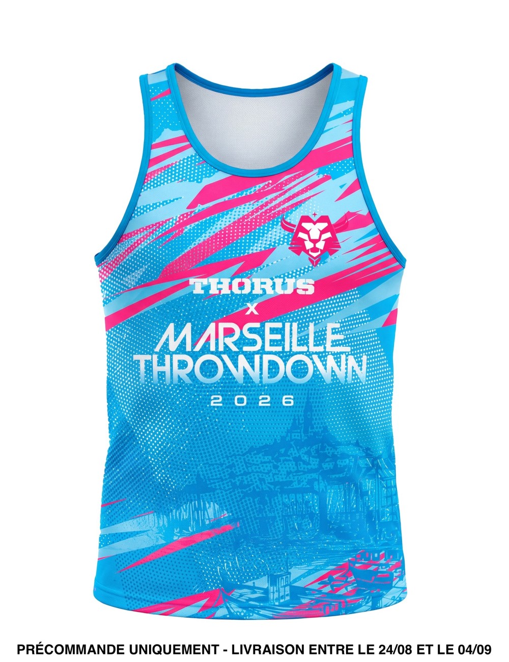 Débardeur Marseille Throwdown 2026 (PRÉCOMMANDE)